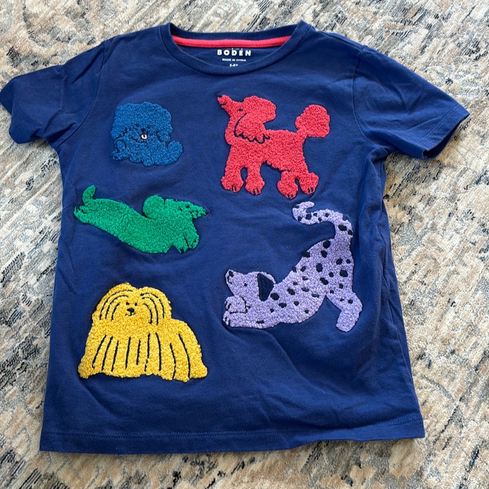 Boden Short Sleeve Puppy Tee